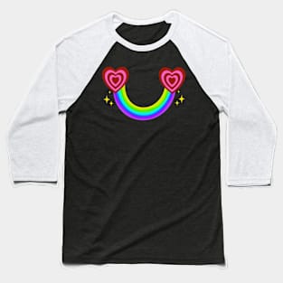 Rainbow Love Baseball T-Shirt